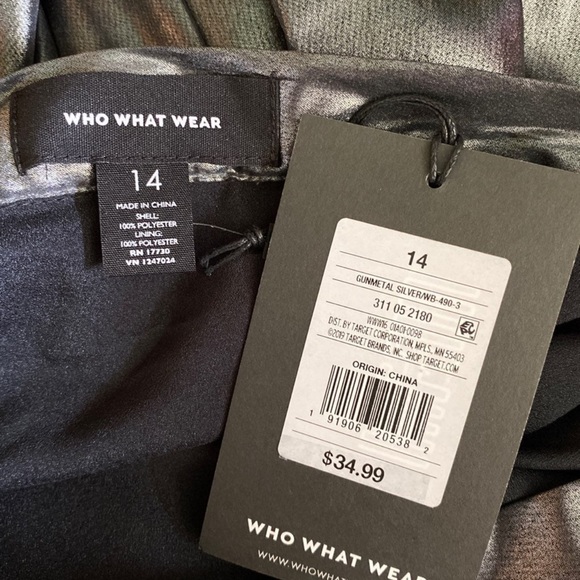 Who What Wear Mid-Rise Flowy Midi Skirt - Picture 9 of 9